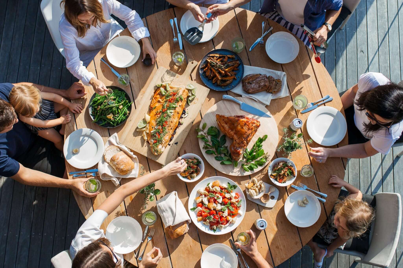 Ronden tuintafel