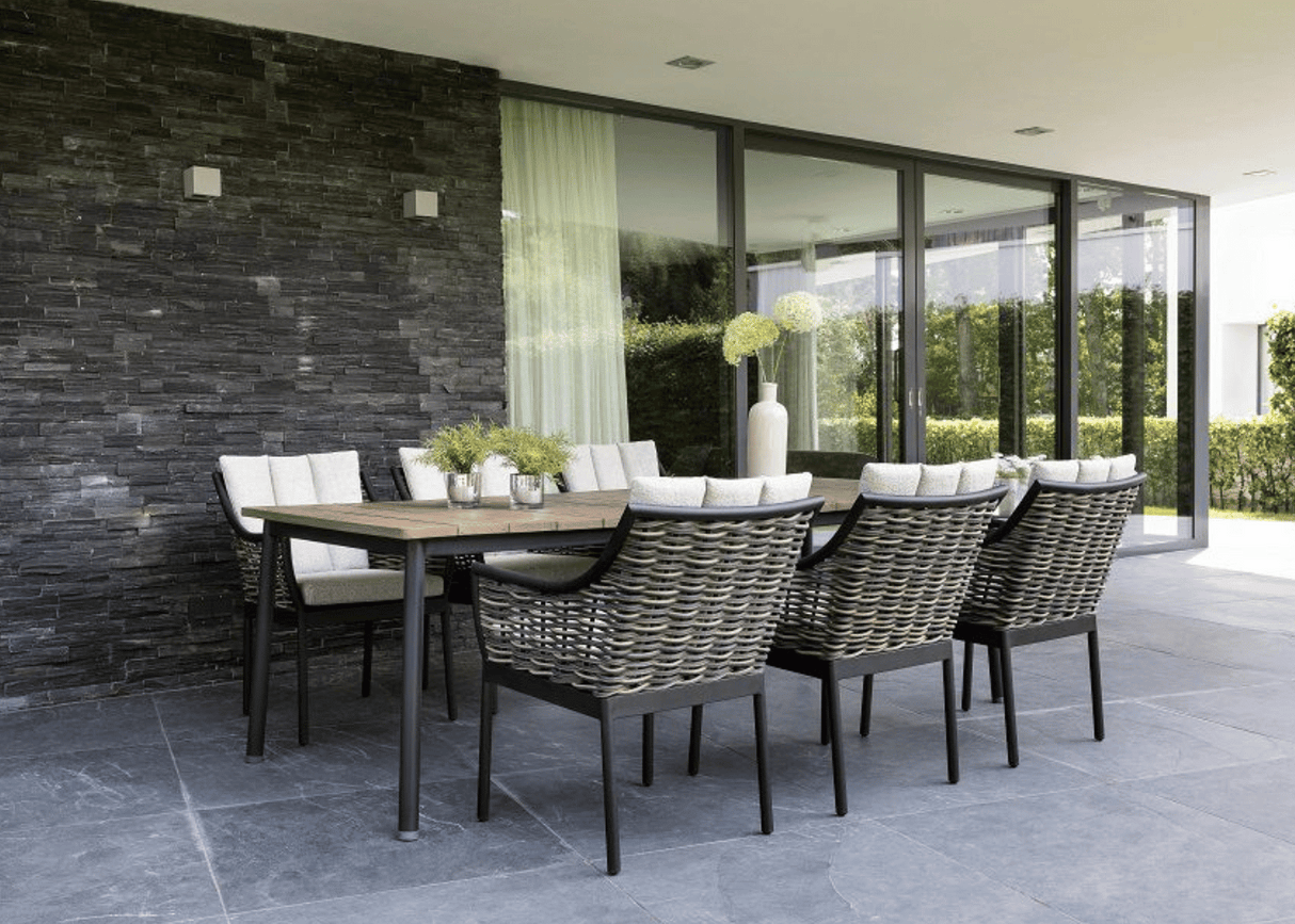 Apple Bee Milou Dining Tuintafel 240cm Teak Naturel