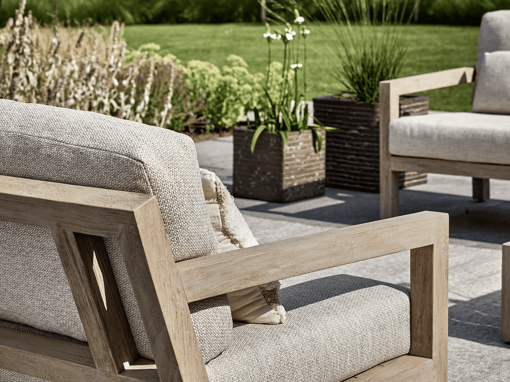 Showroommodel Apple Bee Olive Loungeset Coastal 5-delig