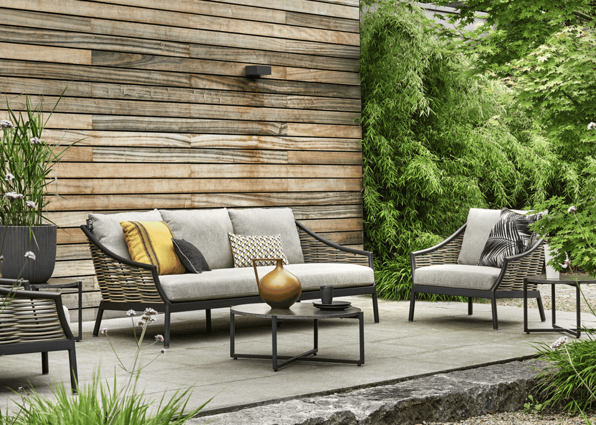 Apple Bee Soul Lounge Koffietafel | Ø 54 cm | Lava Aluminium