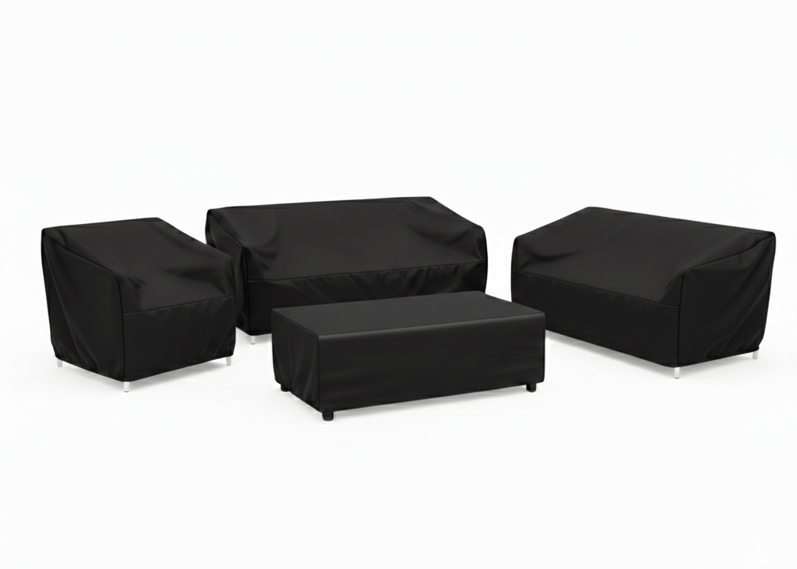 Belito hoezenpakket 4 delig - banken en stoelen