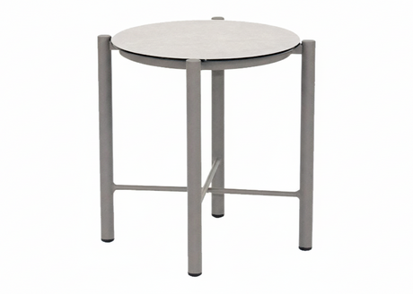 Bora Bora Bijzettafel Alu-Keramiek Travetino