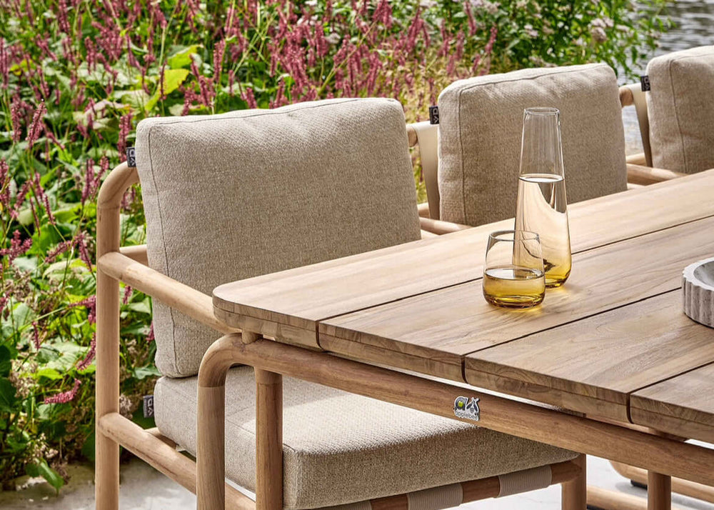 Apple Bee Dolce Tuinset Teakhout sfeerfoto