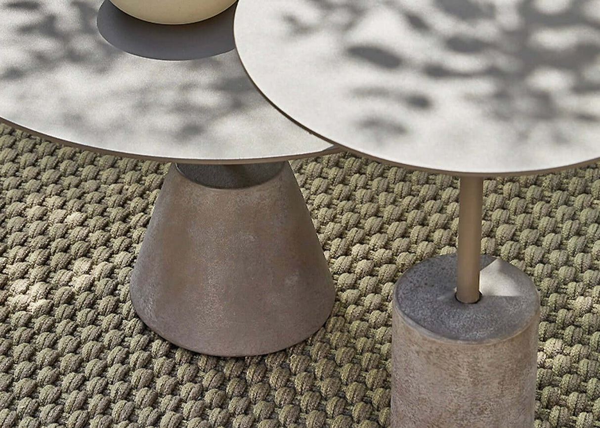 Apple Bee Lisa Bijzetafel | Ø 40 cm | Hoogte 55 cm | Stone