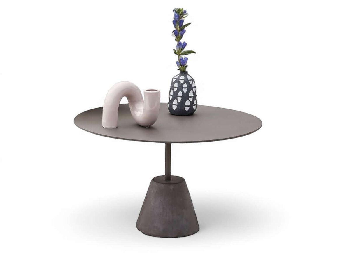 Apple Bee Lisa Koffietafel | Ø 65 cm | Hoogte 40 cm | Stone