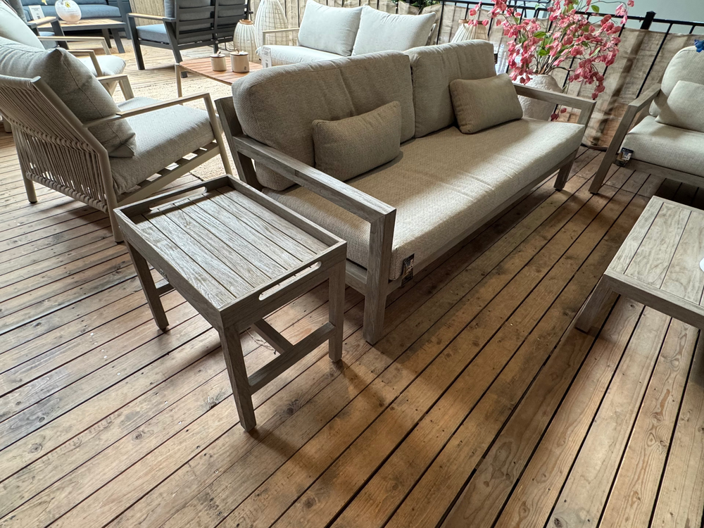 Showroommodel Apple Bee Olive Loungeset Coastal 5-delig