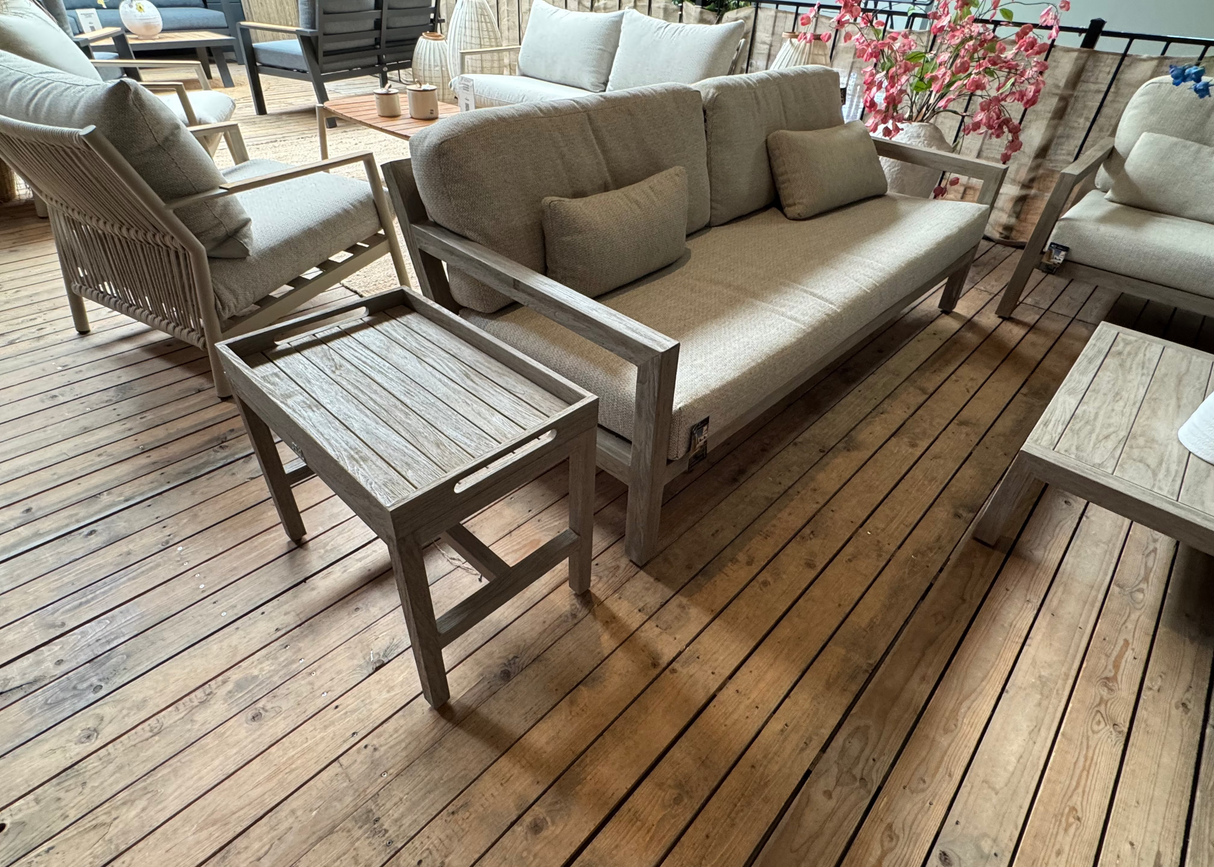 Showroommodel Apple Bee Olive Loungeset Coastal 5-delig