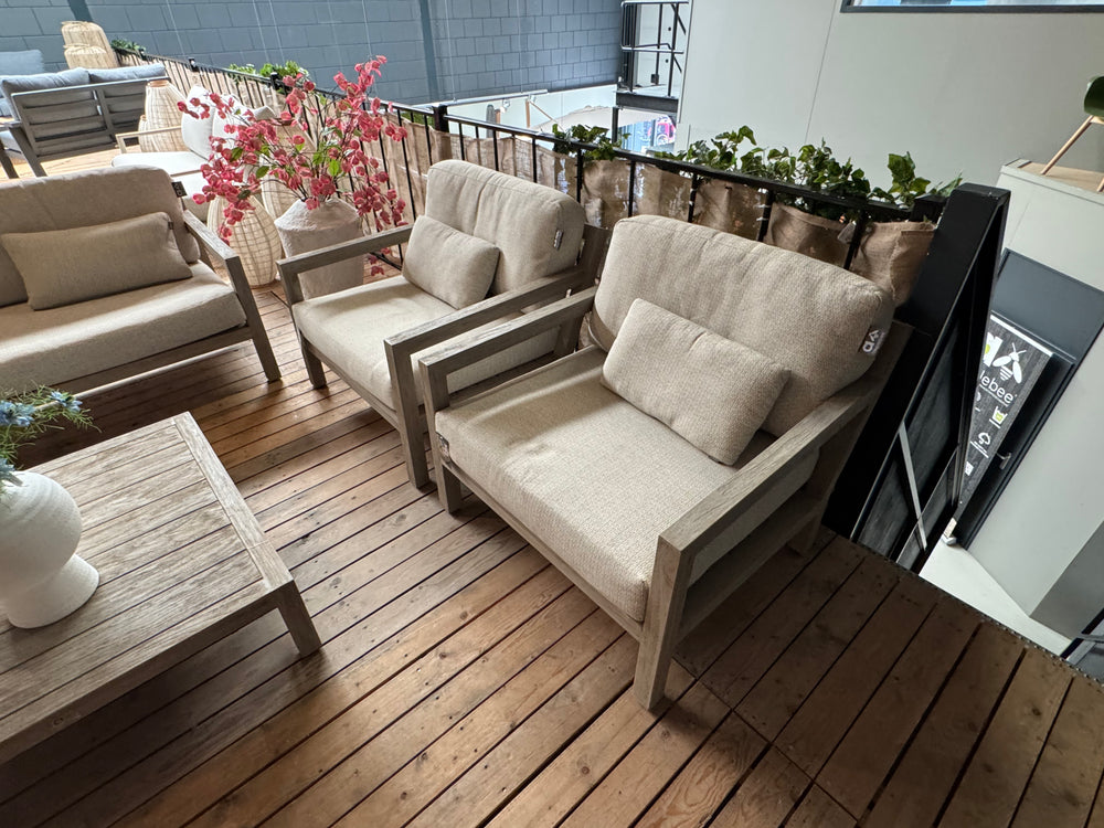 Showroommodel Apple Bee Olive Loungeset Coastal 5-delig