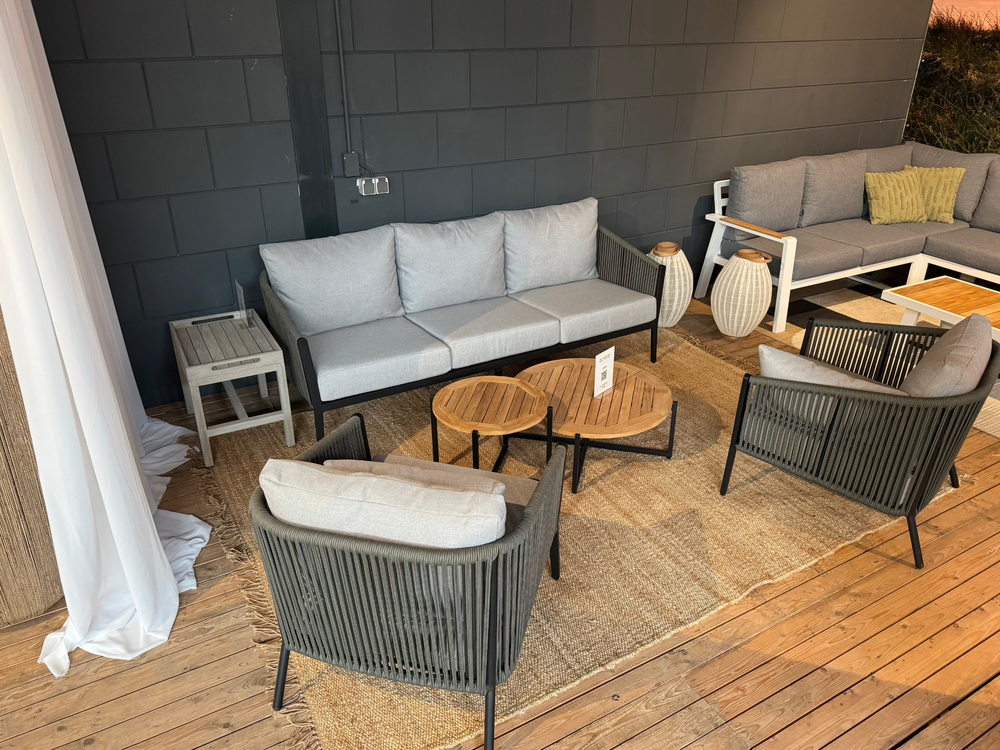 Belito® Ouddorp Loungeset - Army  - All-Weather Nr. 1 Green showroommodel