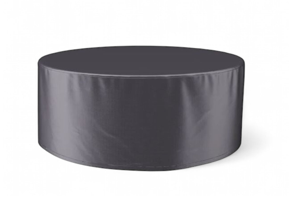 Tuinsethoes 200 x 85 cm - Zwart - Rond