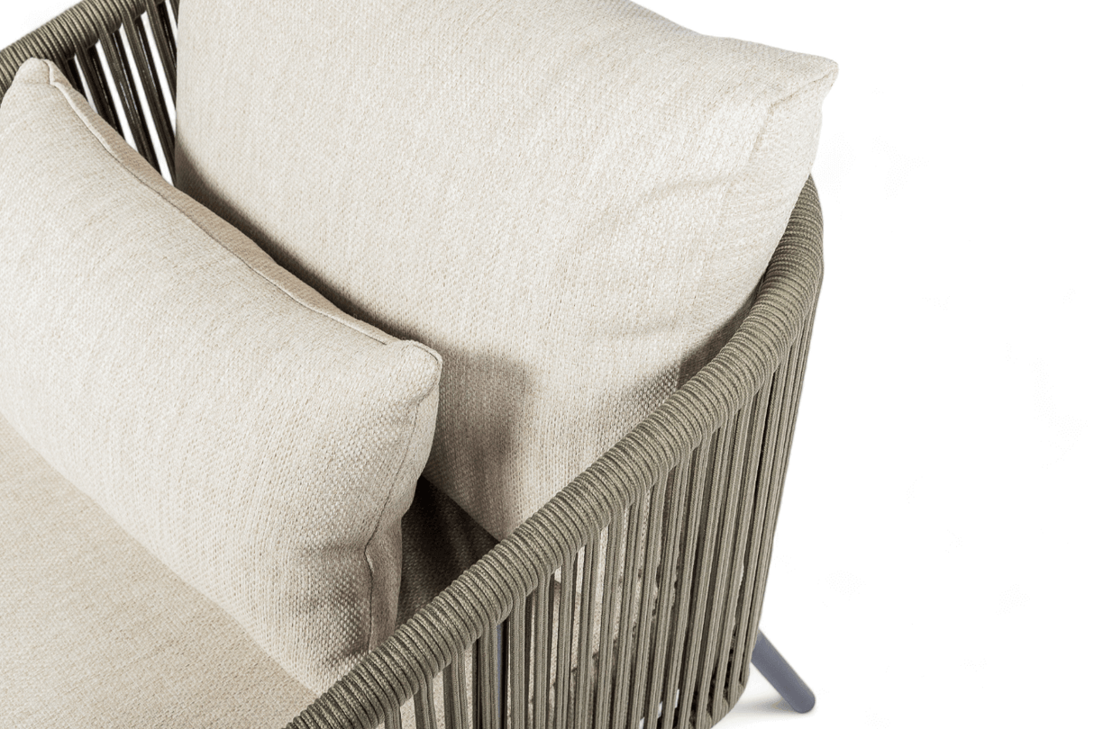 Belito® Ouddorp Loungeset - All-Weather - Army green - 5-delig - Nr.1