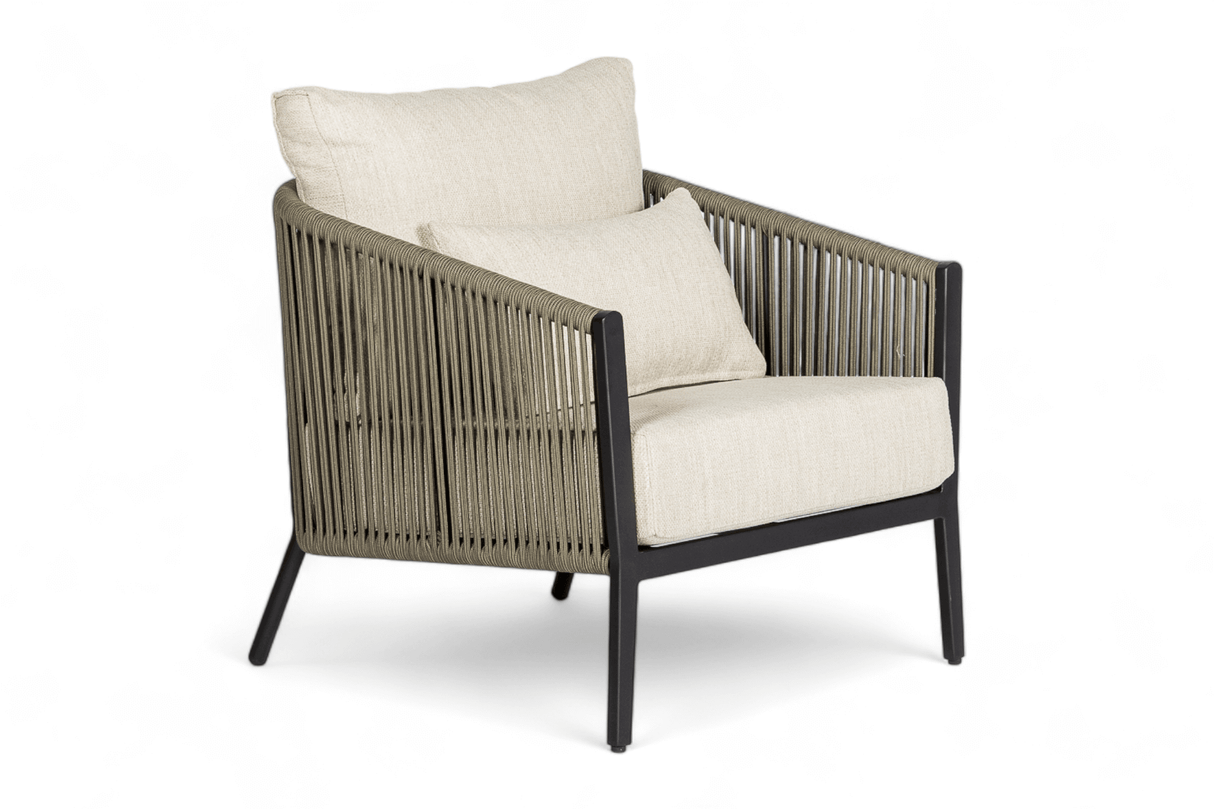 Belito® Ouddorp Loungeset - All-Weather - Army green - 5-delig - Nr.1