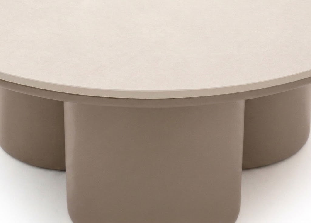Tonga tafel detail taupe