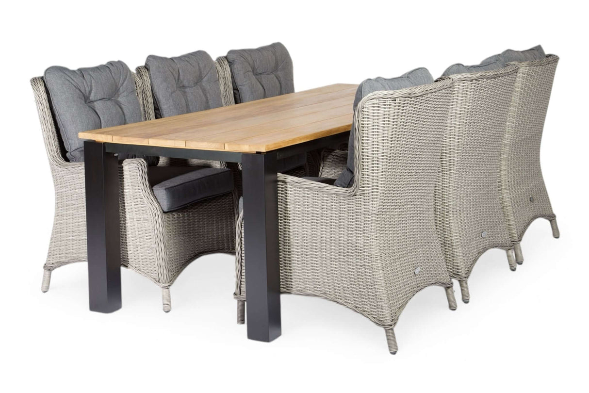 Belito® Milou/Luuk dining tuinset 240cm 7-delig