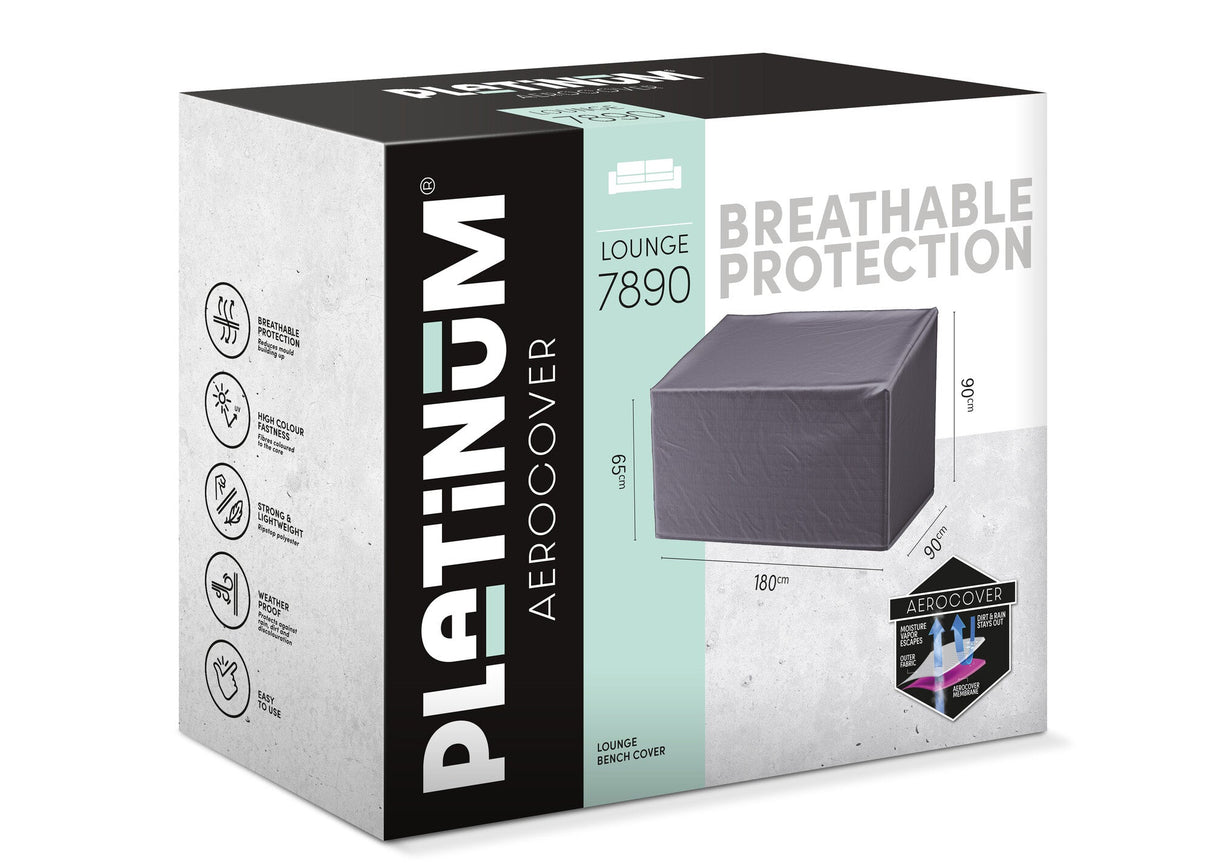 Aerocover Platinum AeroCover Loungebankhoes hoge rug 180x90xH65/90