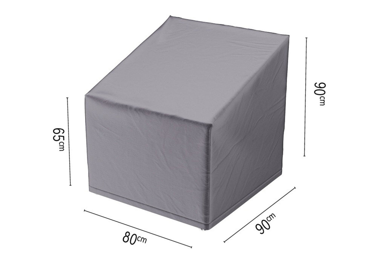 Aerocover Platinum AeroCover Loungestoelhoes hoge rug 80x90xH65/90