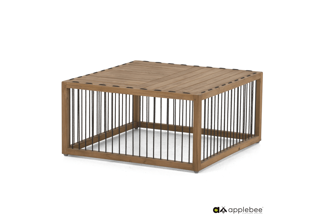 Apple Bee La Croix loungeset teak 5-delig links Apple Bee