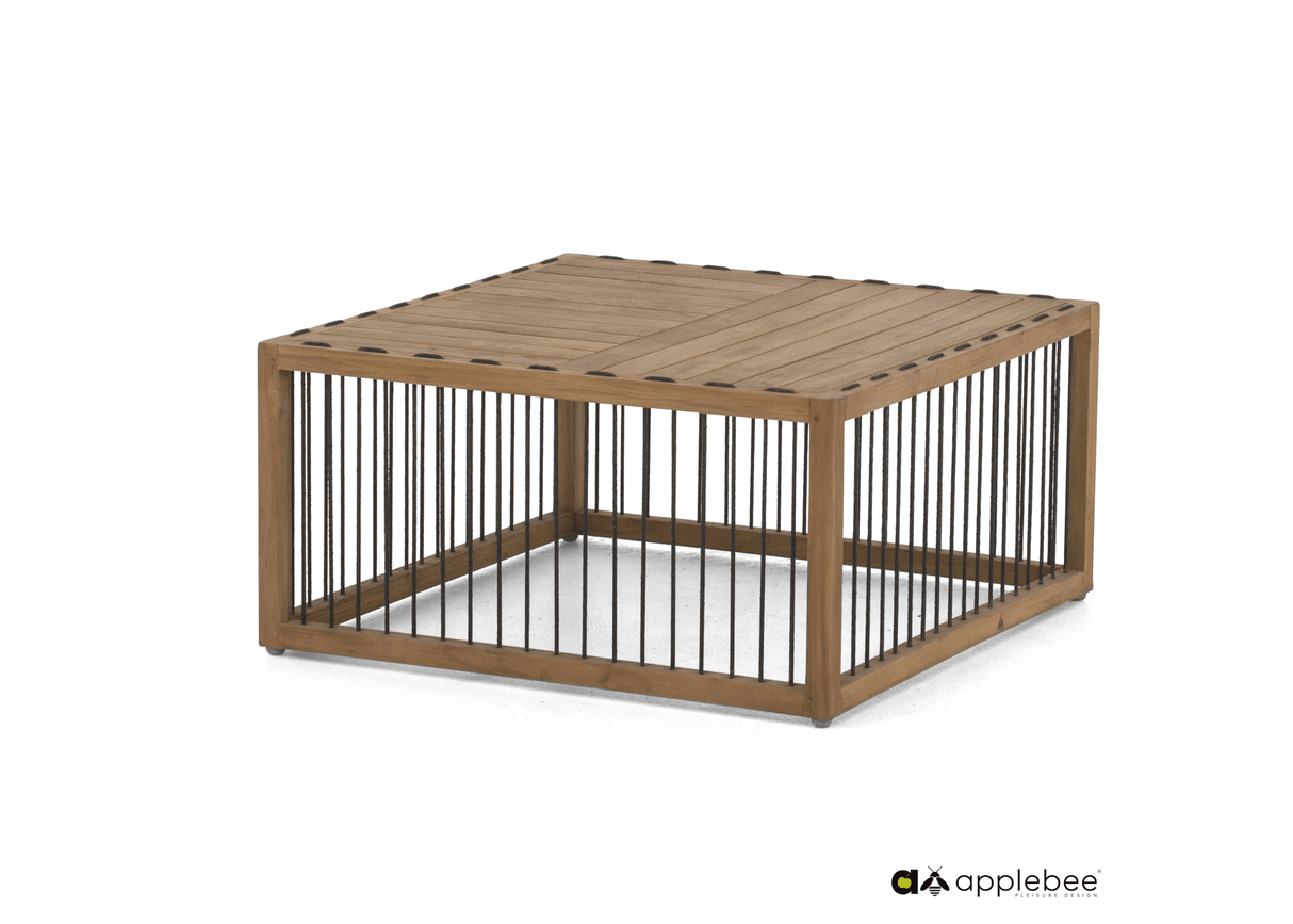 Apple Bee La Croix loungeset teak 5-delig links Apple Bee