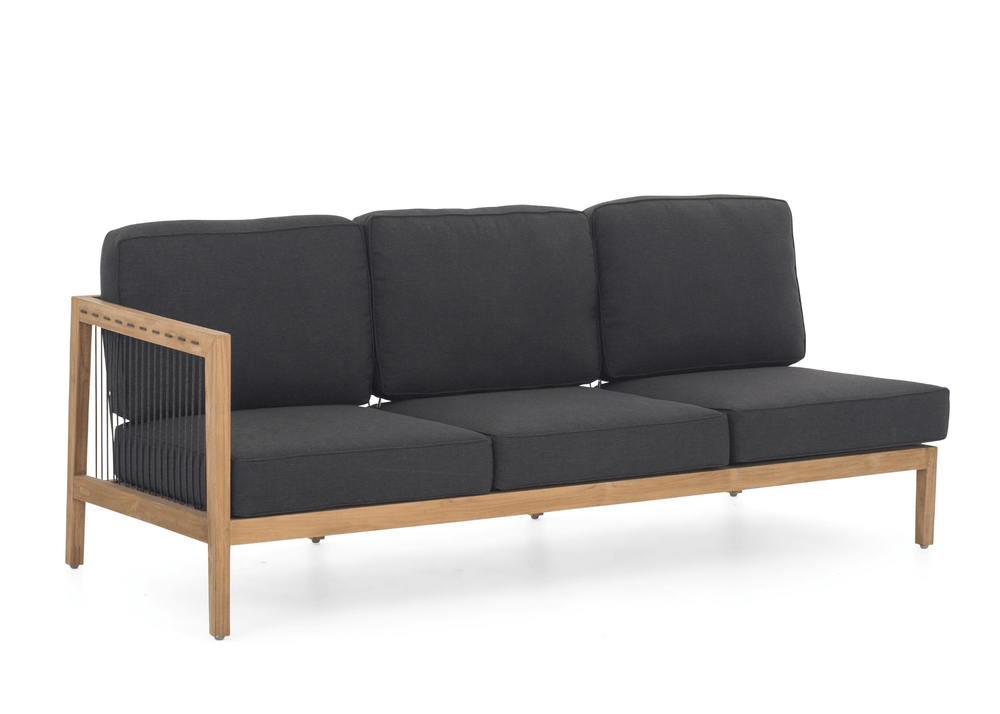 Apple Bee La Croix loungeset teak 5-delig links Apple Bee