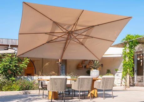 Wat is het Verschil tussen de 4 Seasons Outdoor Siesta en Hacienda Parasols: Premium vs. Non-Premium?