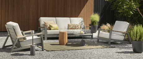 Loungeset 3 zits bank 2 stoelen