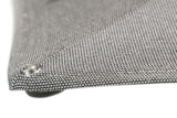 4Seasons Siesta Premium Zweefparasol Ø350cm - Woodlook Frame Charcoal Doek