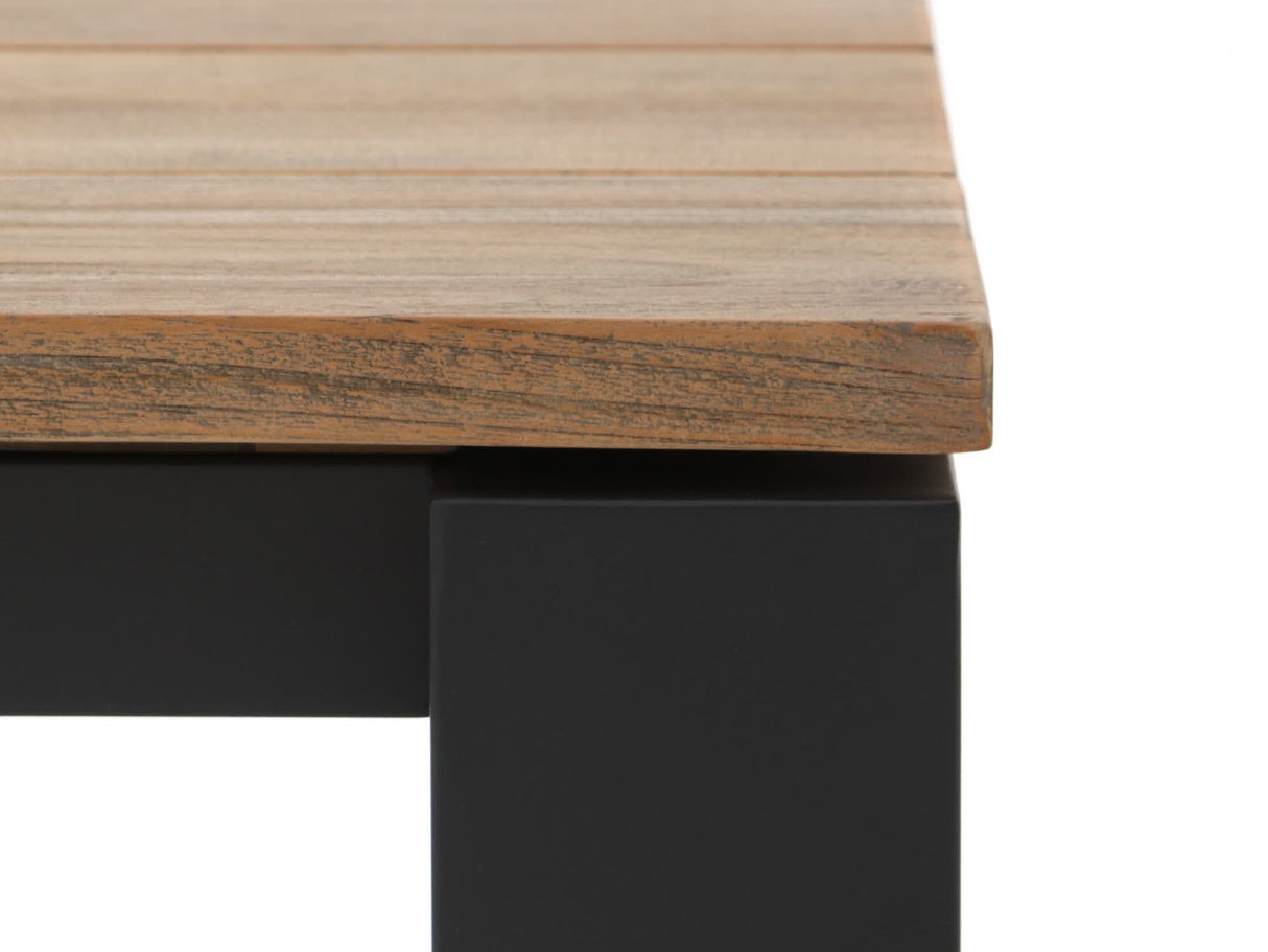 Belito Luuk Dining tuintafel 240x90cm - Aluminium en Teakhout