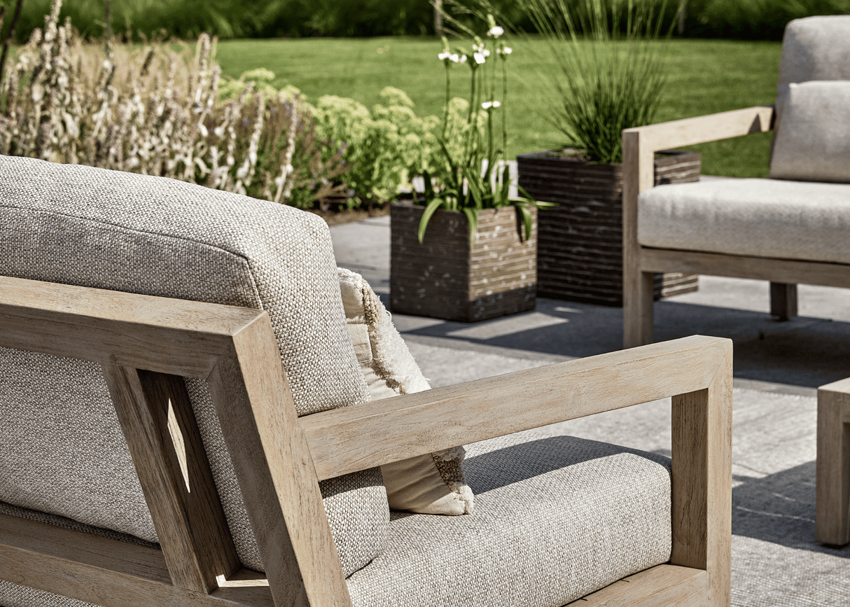 Showroommodel Apple Bee Olive Loungeset Coastal 5-delig