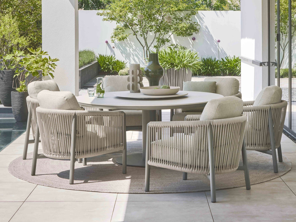 Apple Bee Bora Bora Low Dining Tuinset 5-delig - Taupe
