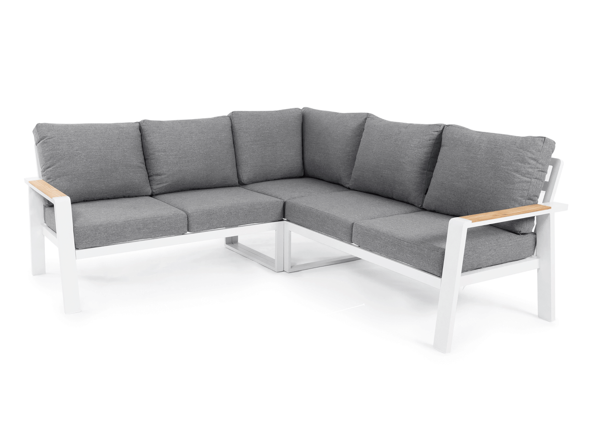 Aluminium Lotte Loungeset Wit