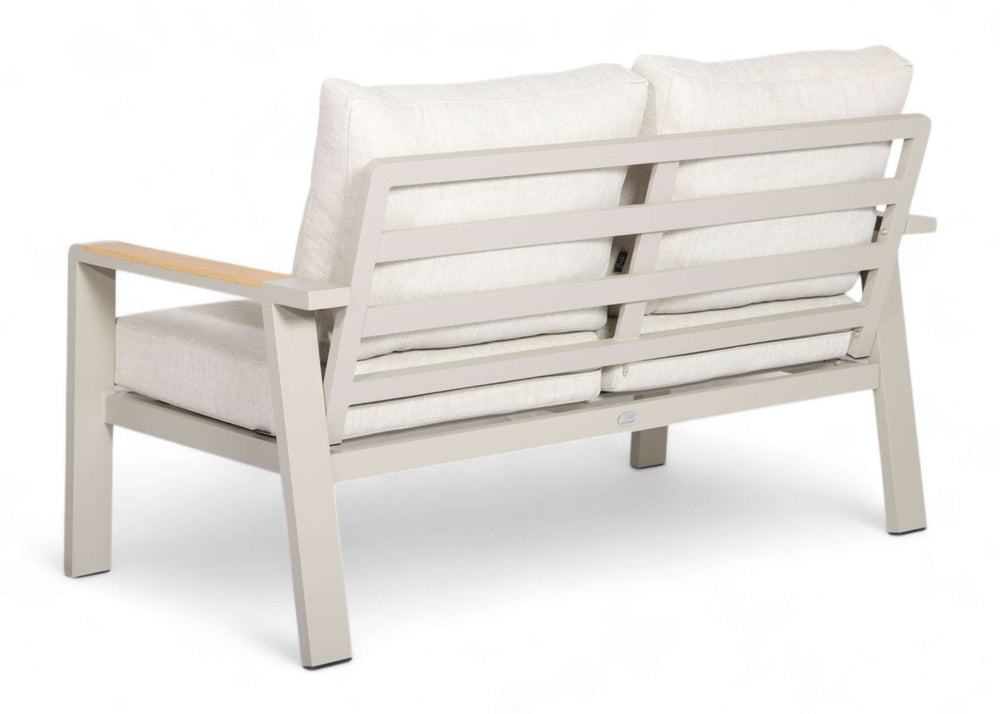 Aluminium - Taupe - Belito Birmingham Tuinbank 153 cm