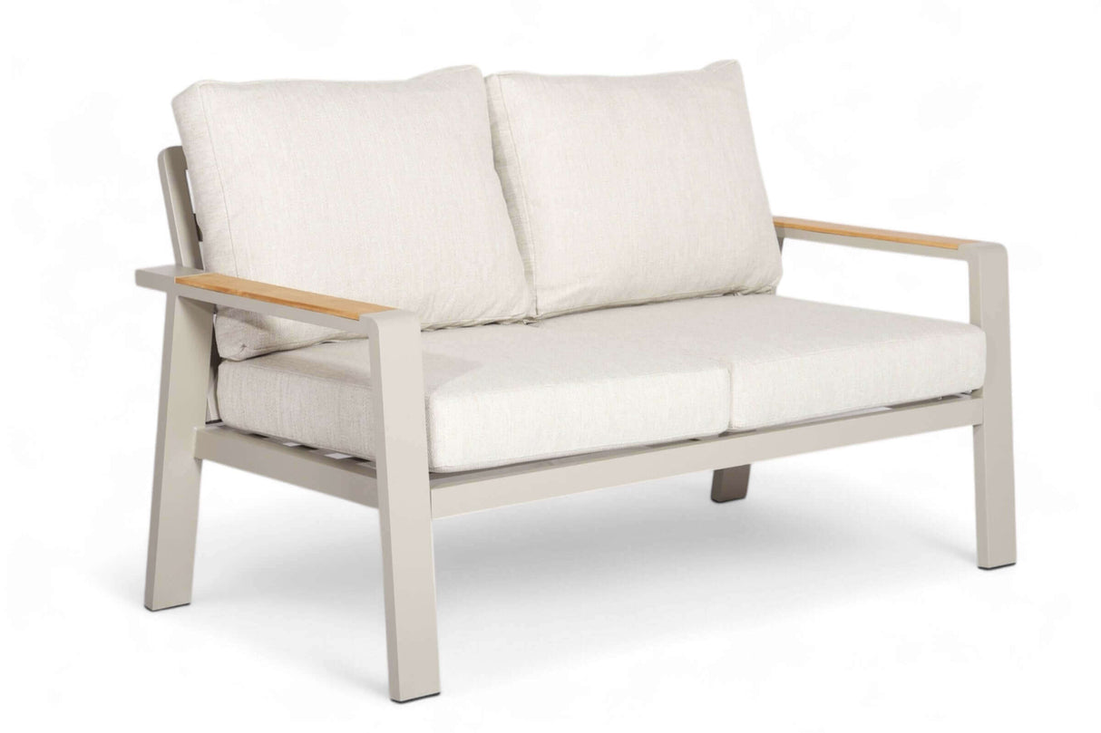 Aluminium - Taupe - Belito Birmingham Tuinbank 153 cm