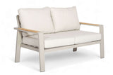 Aluminium - Taupe - Belito Birmingham Tuinbank 153 cm