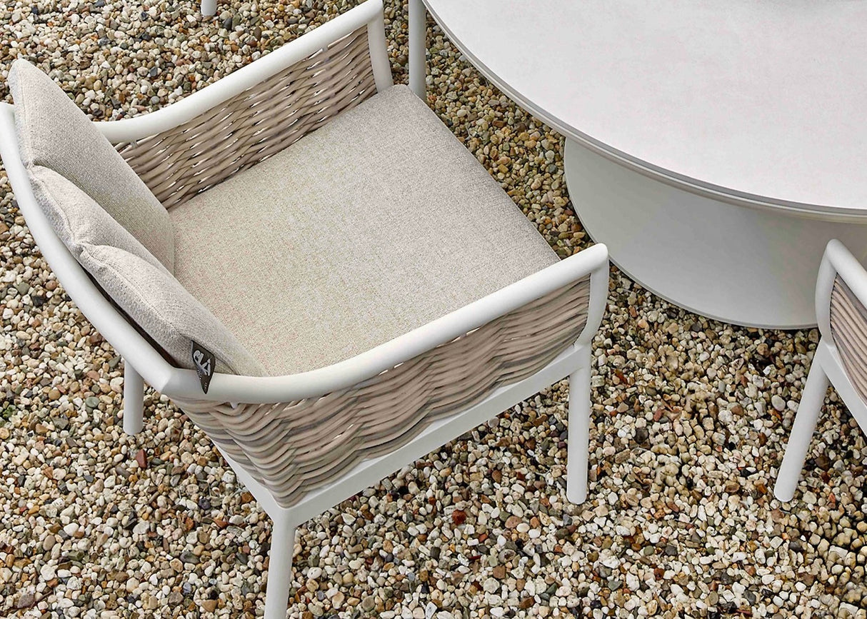 Apple Bee Milou/Melville Dining Tuinset 140 cm - 6 Delig