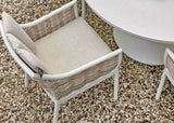 Apple Bee Milou/Melville Dining Tuinset 140 cm - 6 Delig
