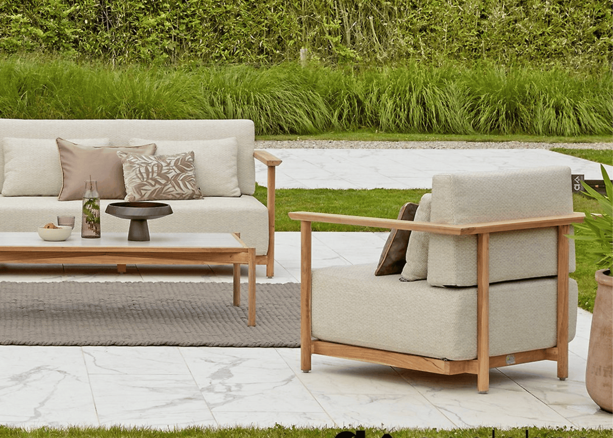 Apple Bee St Lucia Loungeset 6-delig Nr.4 inclusief twee bijpassende loungetafeltjes