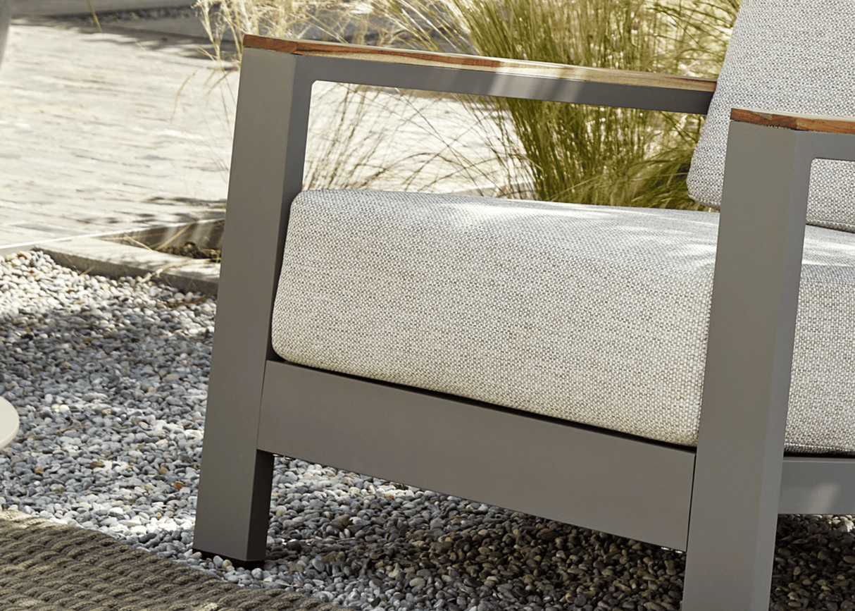 Apple Bee Spring Aluminium Taupe Loungeset Nr.1