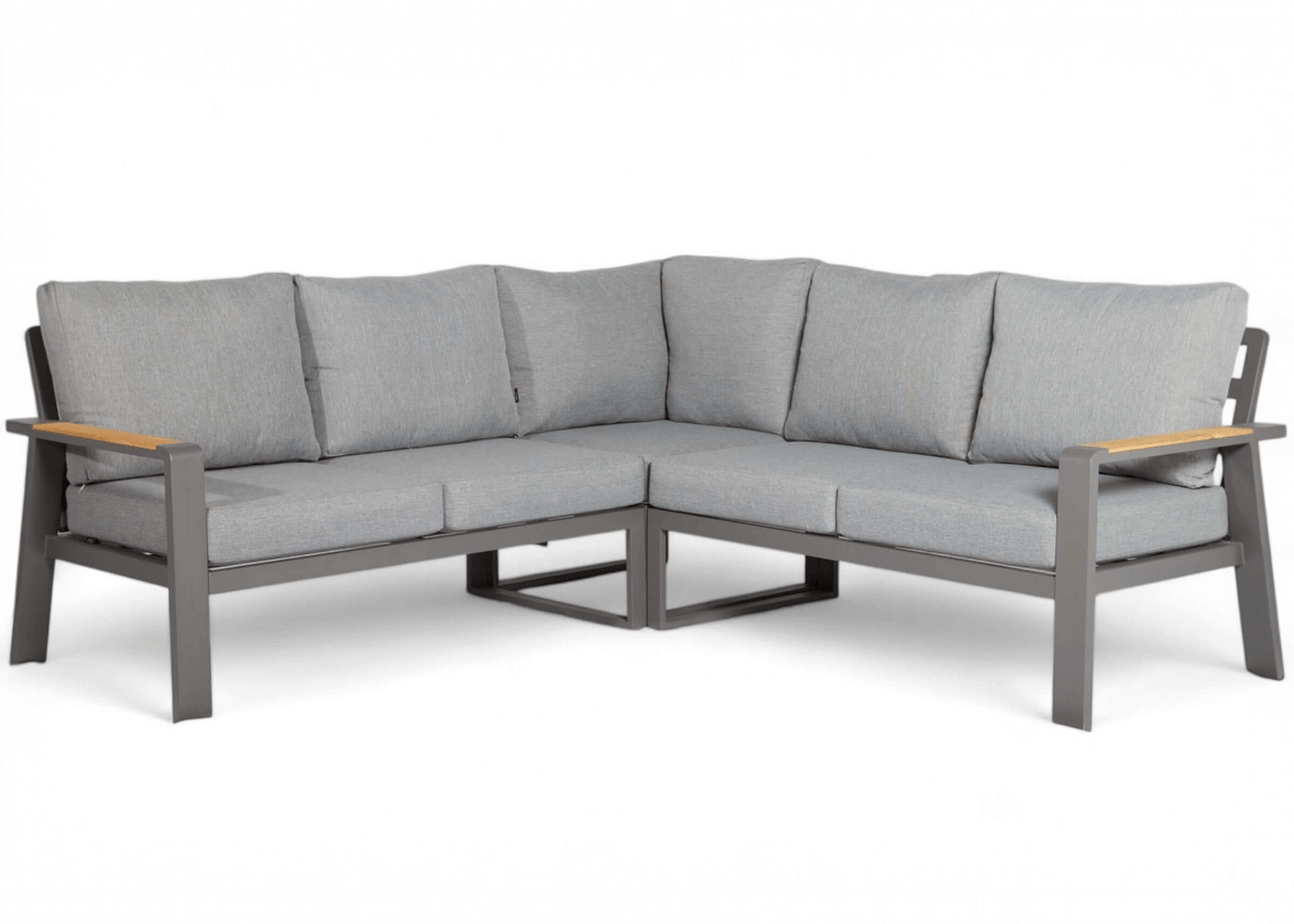 Aluminium Loungeset Hoekbank - Antraciet Frame - Belito Lotte - 3 -delig