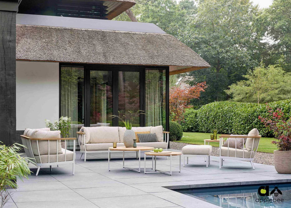 Apple Bee Condor Oyster Lounge Tuinstoel