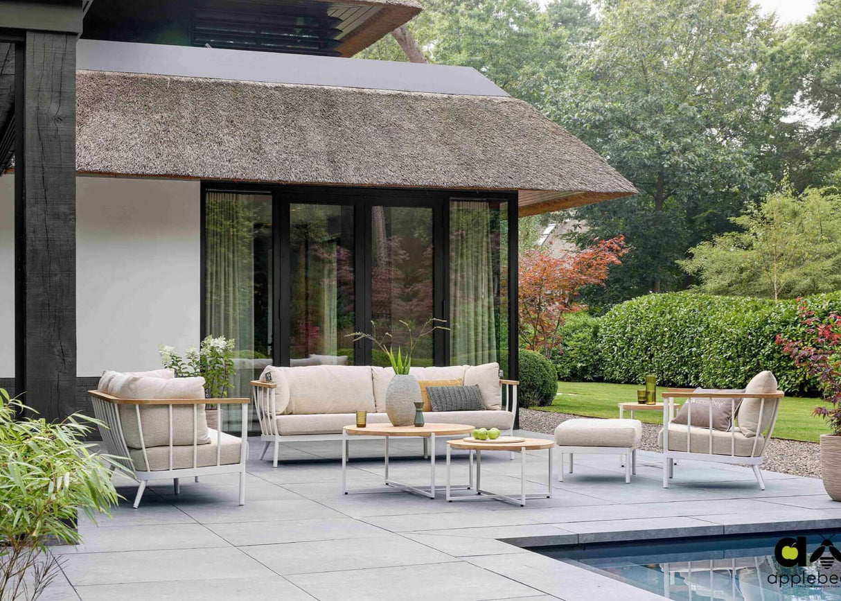 Apple Bee Condor loungeset 3-delig Nr. 12 Oyster