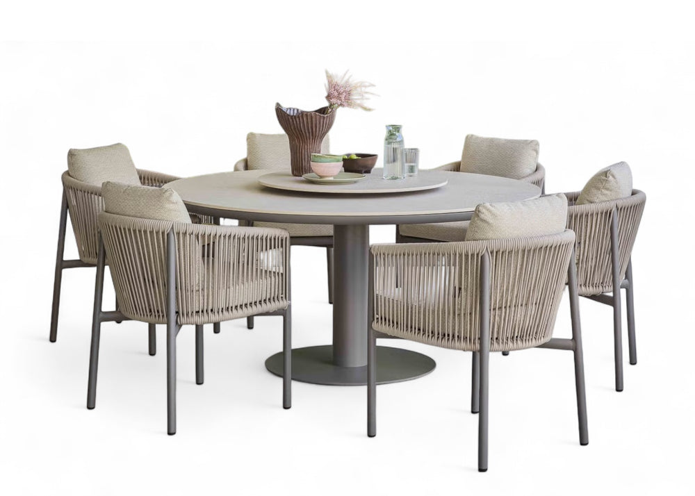 Apple Bee Bora Bora Tuinset 7-delig Taupe