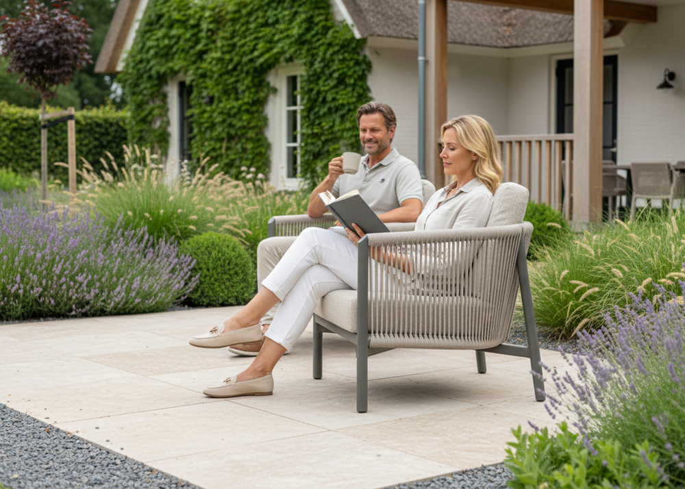 Apple Bee Bora Bora Loungeset 4-delig nr. 2