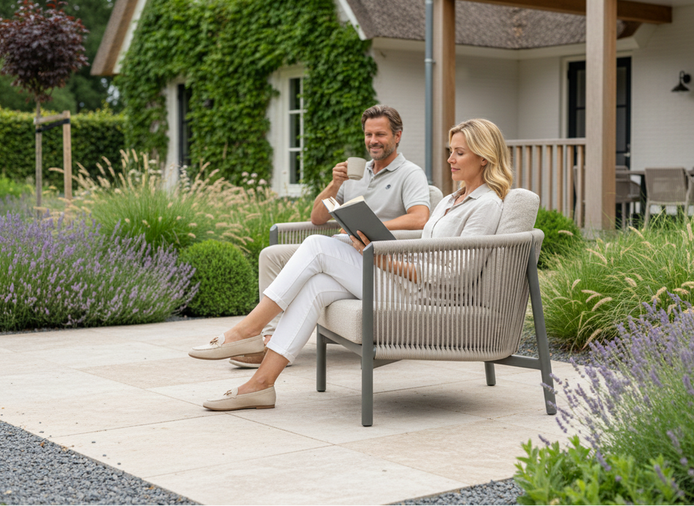 Apple Bee Bora Bora Loungeset 4-delig nr. 3