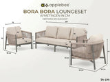 Apple Bee Bora Bora met afmetingen 