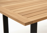 Apple Bee Condor Dining Tuintafel 190 x 95 x 75 cm - Zwart