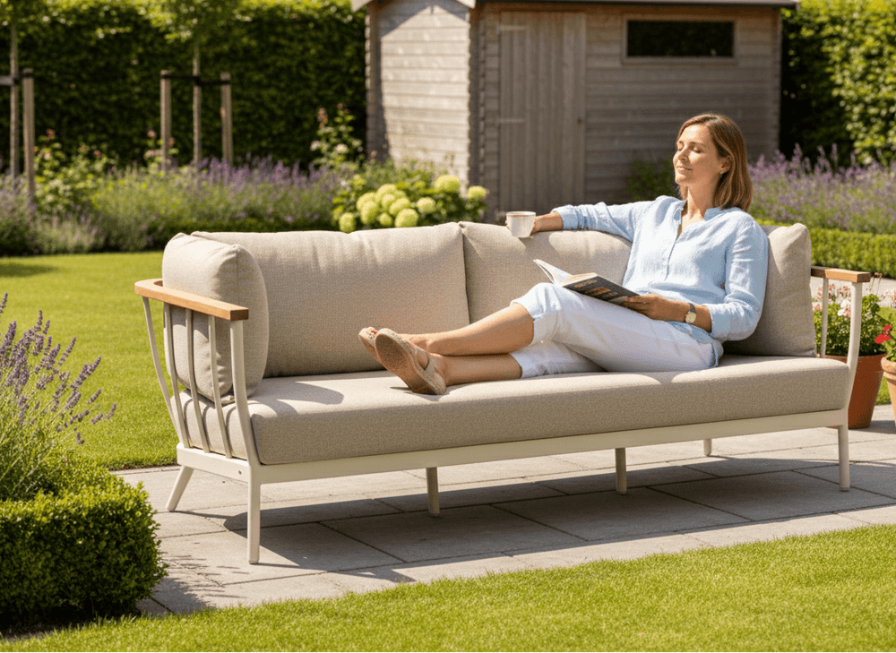 Apple Bee Condor Loungeset 5-delig Nr. 14 - Oyster