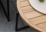 Apple Bee Condor Lounge Koffietafel Teakhout Ø 74cm