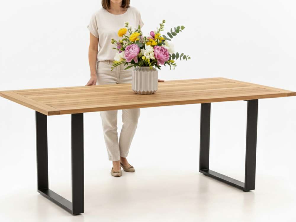 Apple_Bee_Condor_Black_190_cm tuintafel
