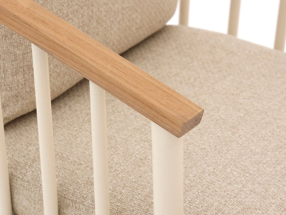 Apple Bee Condor Dining Tuinset Ø 140 cm | 6-delig | Oyster