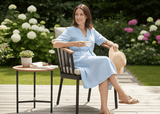 Apple Bee Condor Dining Stoel | Carbon Black | BEE WETT®